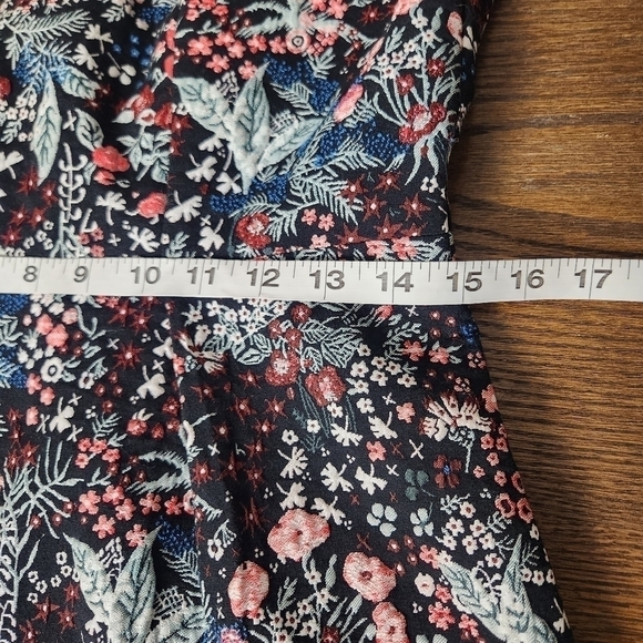 H&M Jacquard Weave Floral Size 10 - Picture 12 of 13